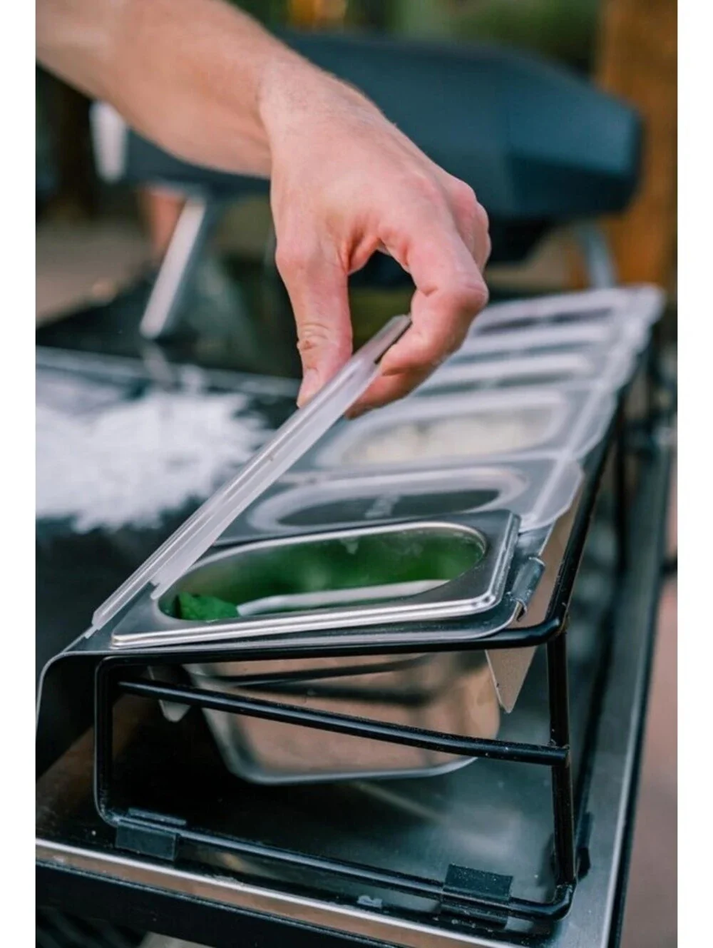Ooni Pizza Topping Station (Stainless Steel)